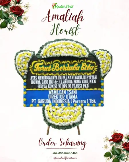 Papan Bunga Duka Pisangcandi